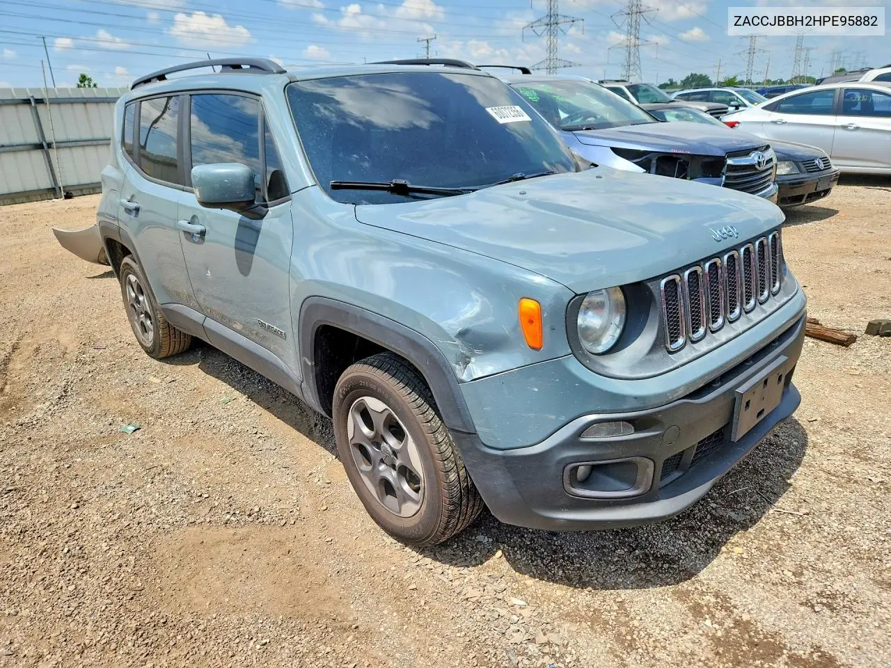 2017 Jeep Renegade Latitude VIN: ZACCJBBH2HPE95882 Lot: 60072356