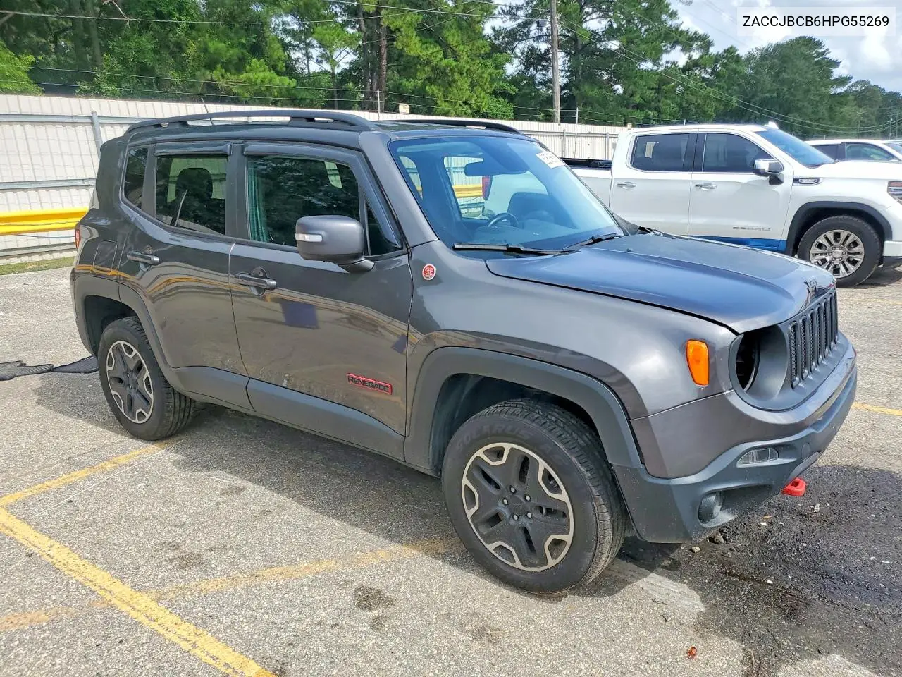 2017 Jeep Renegade Trailhawk VIN: ZACCJBCB6HPG55269 Lot: 60596956