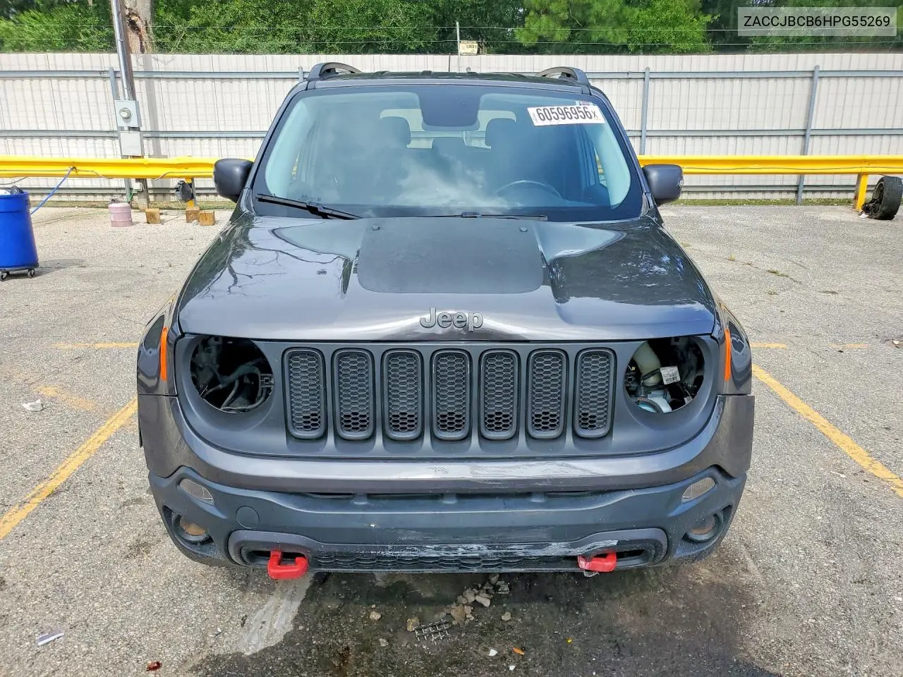 2017 Jeep Renegade Trailhawk VIN: ZACCJBCB6HPG55269 Lot: 60596956