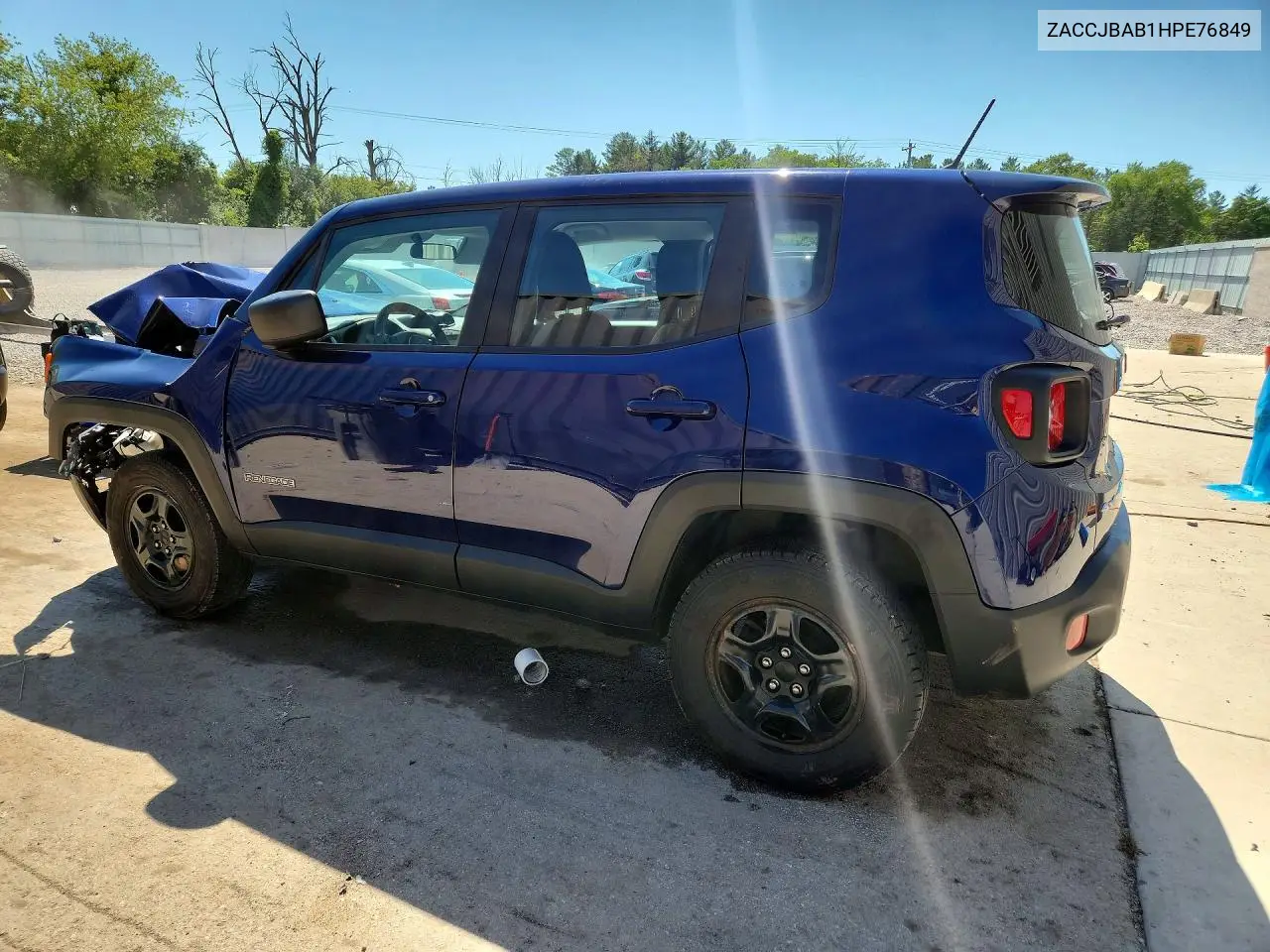 2017 Jeep Renegade Sport VIN: ZACCJBAB1HPE76849 Lot: 60765926