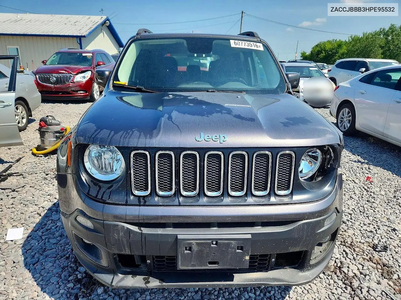 2017 Jeep Renegade Latitude VIN: ZACCJBBB3HPE95532 Lot: 60773516