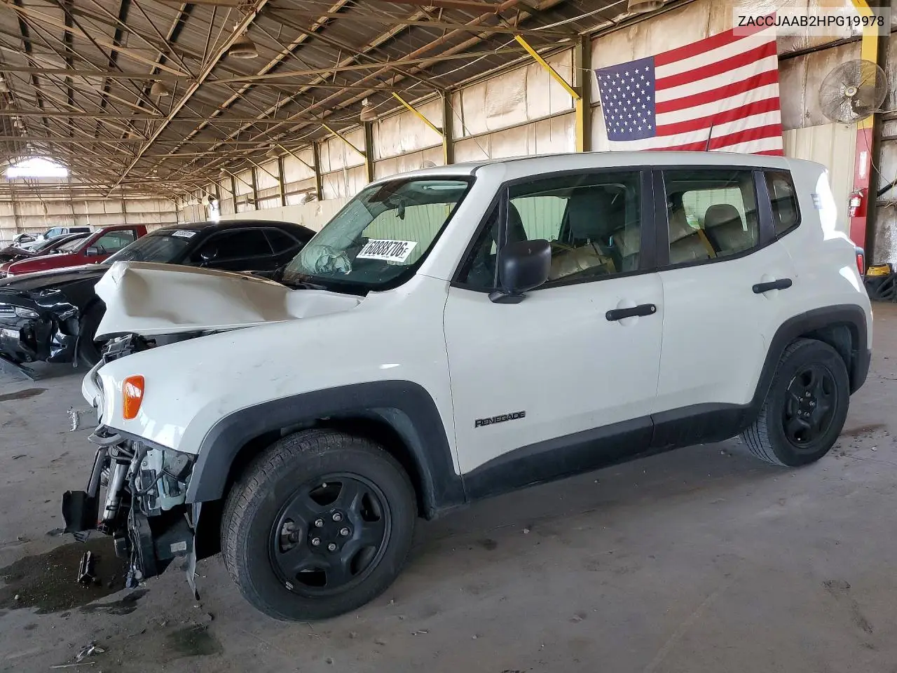 2017 Jeep Renegade Sport VIN: ZACCJAAB2HPG19978 Lot: 60888706