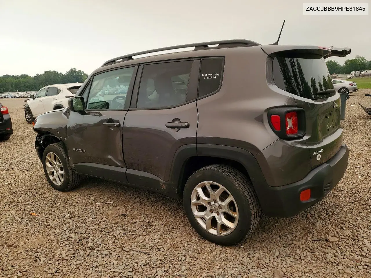 2017 Jeep Renegade Latitude VIN: ZACCJBBB9HPE81845 Lot: 60997736