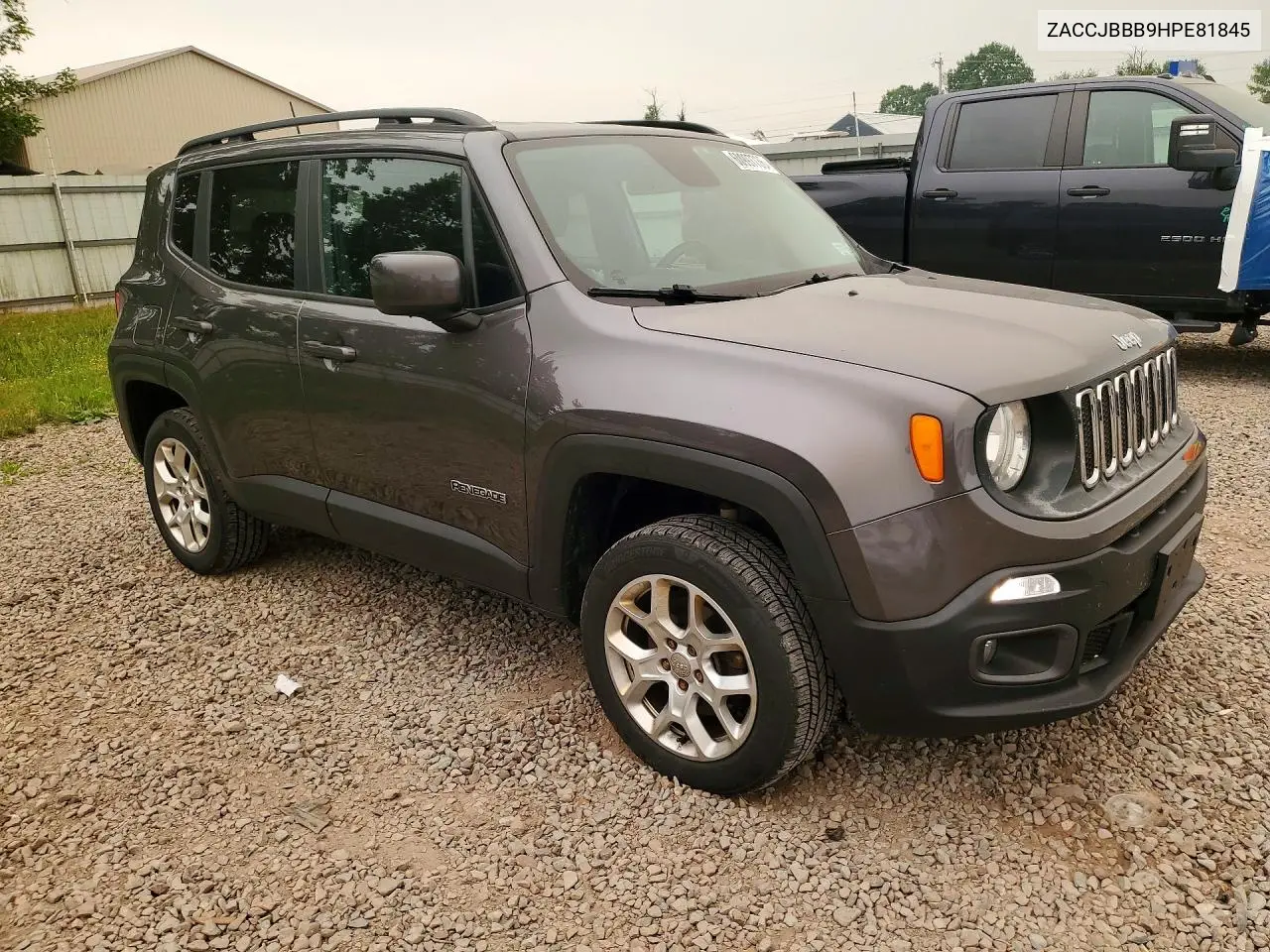 2017 Jeep Renegade Latitude VIN: ZACCJBBB9HPE81845 Lot: 60997736