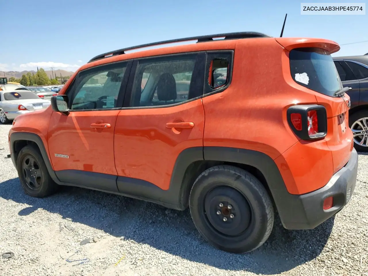 2017 Jeep Renegade Sport VIN: ZACCJAAB3HPE45774 Lot: 61069406