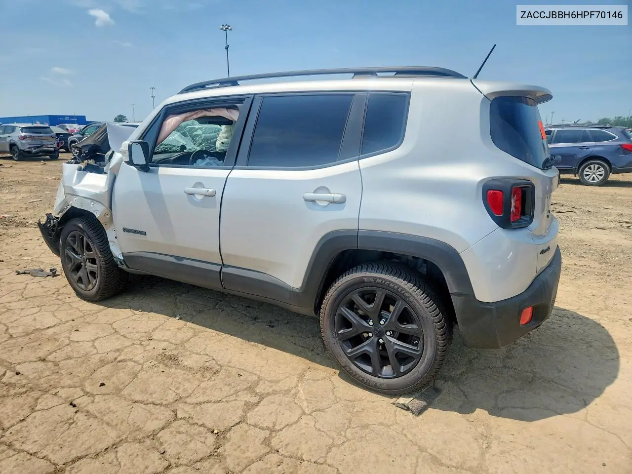 2017 Jeep Renegade Latitude VIN: ZACCJBBH6HPF70146 Lot: 61148496