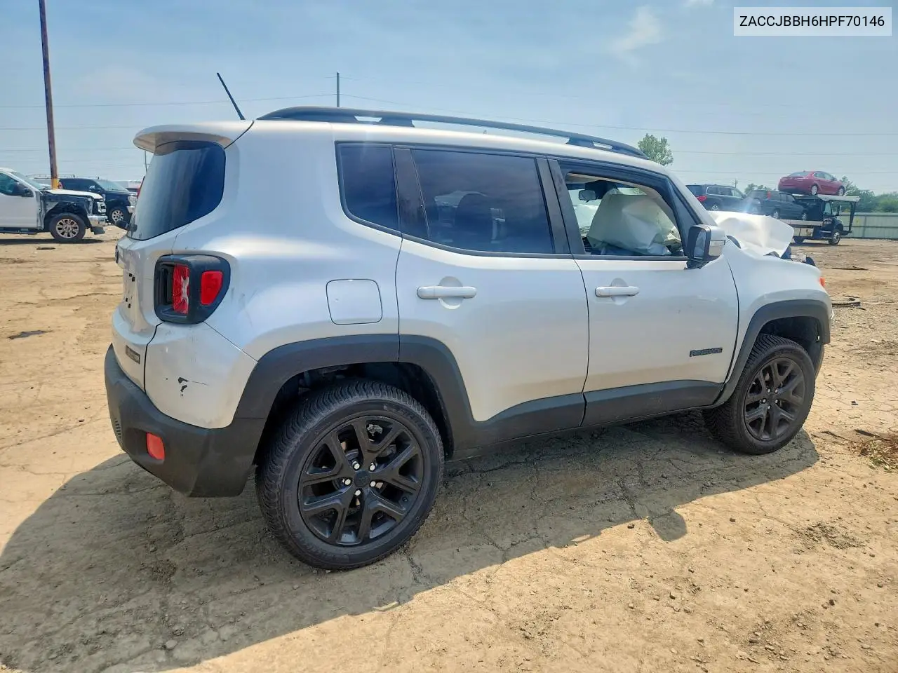 2017 Jeep Renegade Latitude VIN: ZACCJBBH6HPF70146 Lot: 61148496