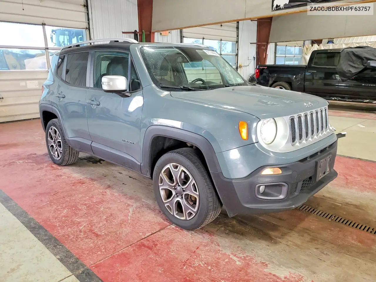 2017 Jeep Renegade Limited VIN: ZACCJBDBXHPF63757 Lot: 61174426