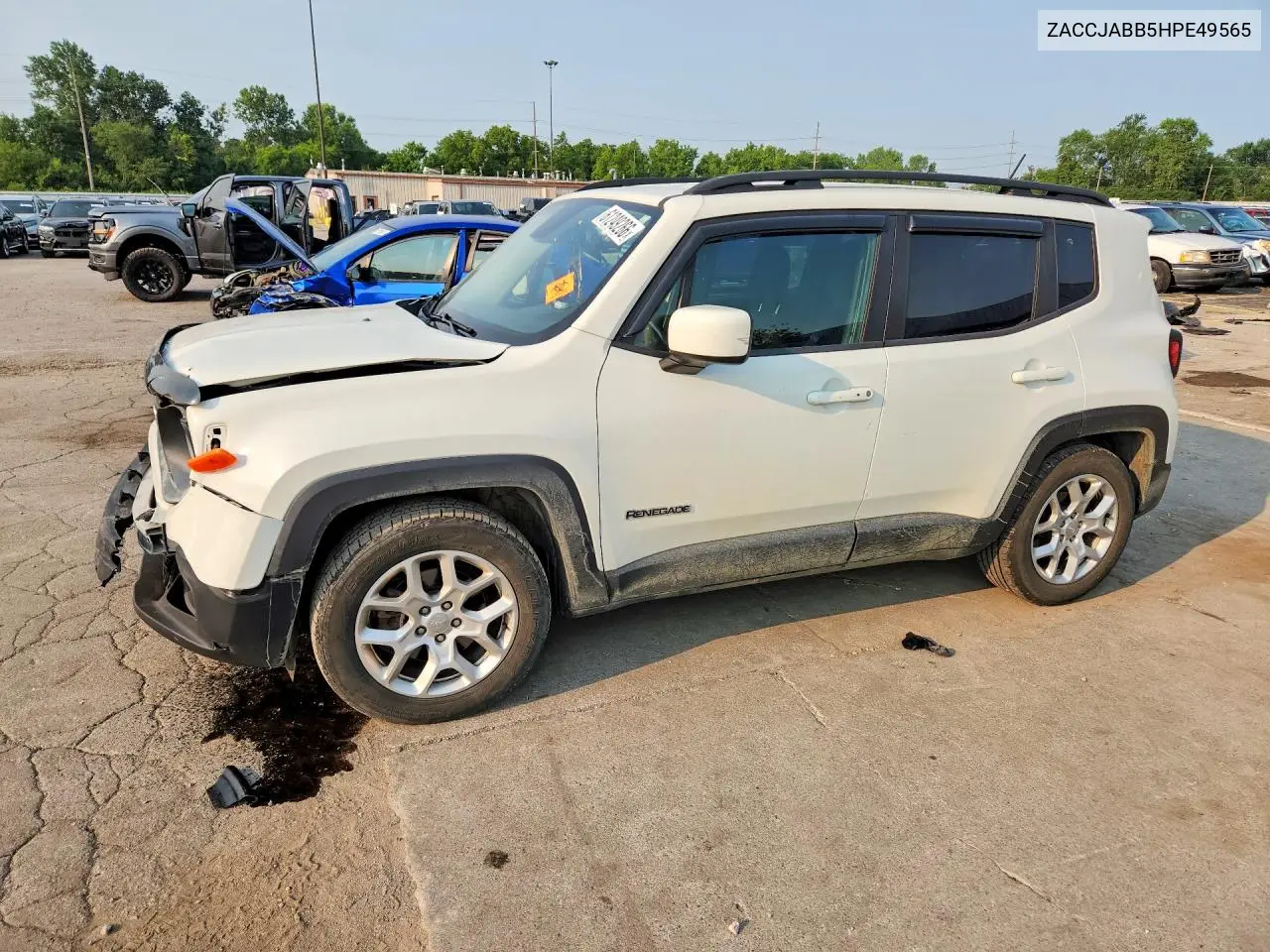 2017 Jeep Renegade Latitude VIN: ZACCJABB5HPE49565 Lot: 61249266