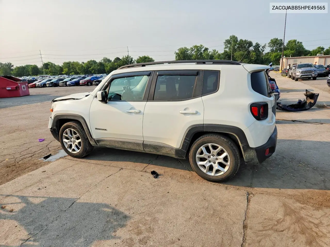 2017 Jeep Renegade Latitude VIN: ZACCJABB5HPE49565 Lot: 61249266