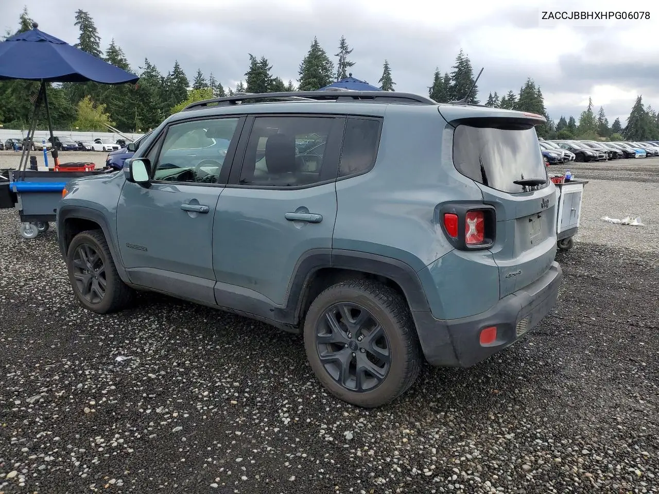 2017 Jeep Renegade Latitude VIN: ZACCJBBHXHPG06078 Lot: 61413116