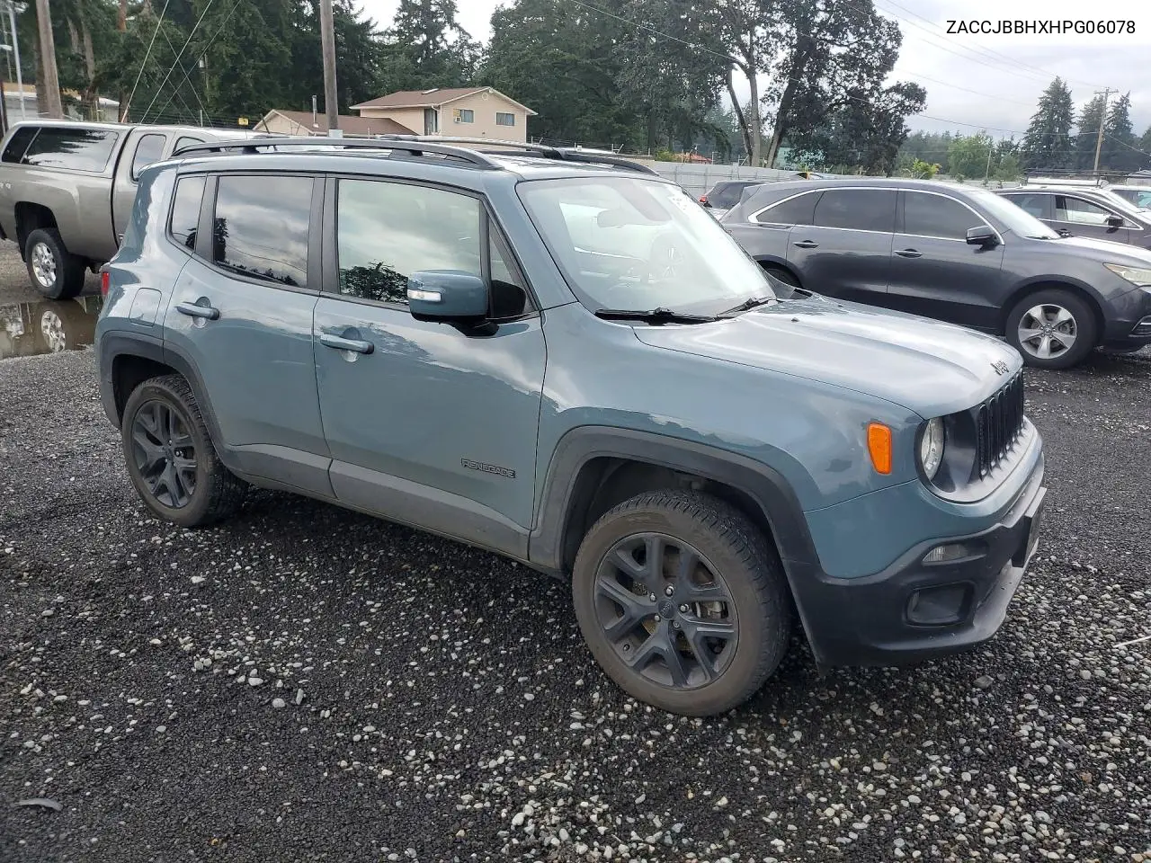 2017 Jeep Renegade Latitude VIN: ZACCJBBHXHPG06078 Lot: 61413116