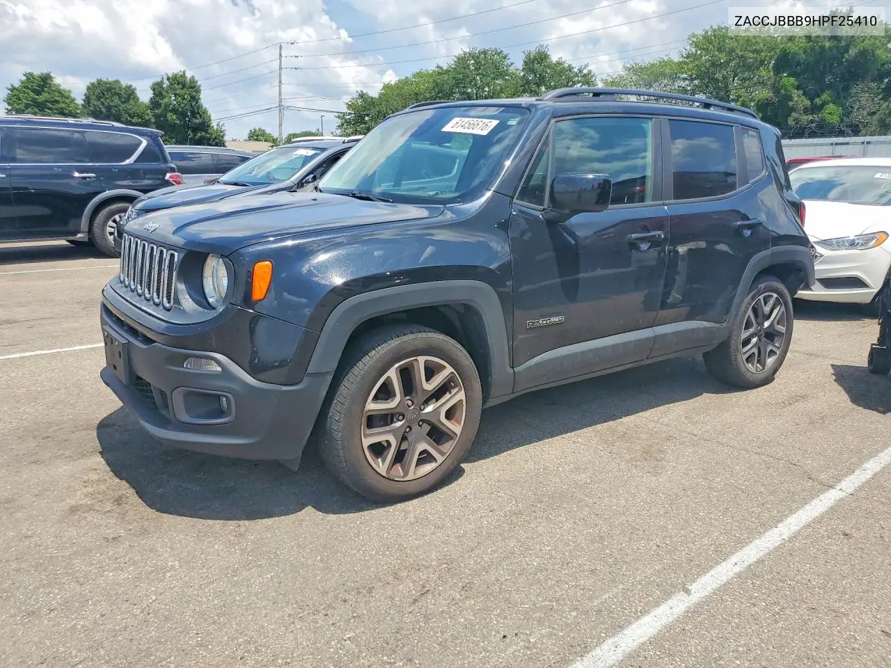 2017 Jeep Renegade Latitude VIN: ZACCJBBB9HPF25410 Lot: 61456616