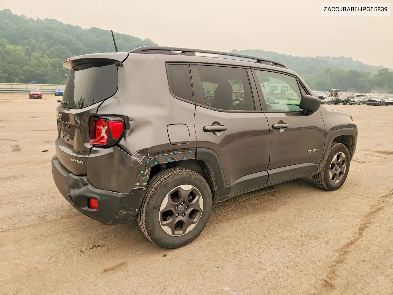 2017 Jeep Renegade Sport VIN: ZACCJBAB6HPG55839 Lot: 61472906
