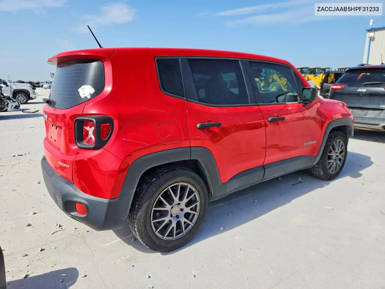 2017 Jeep Renegade Sport VIN: ZACCJAAB5HPF31233 Lot: 61594176
