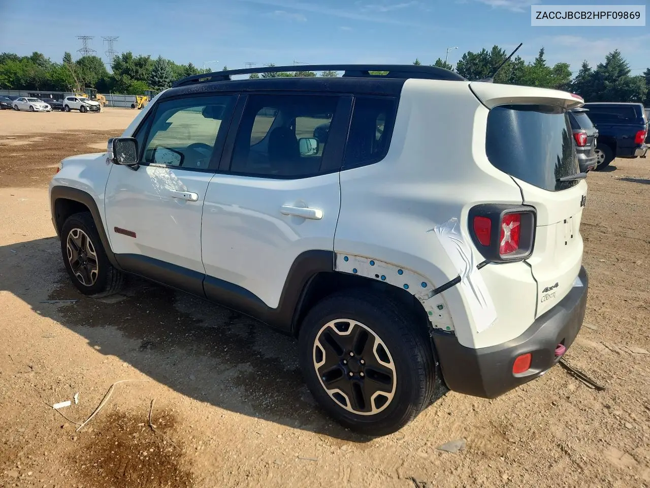 2017 Jeep Renegade Trailhawk VIN: ZACCJBCB2HPF09869 Lot: 73345735