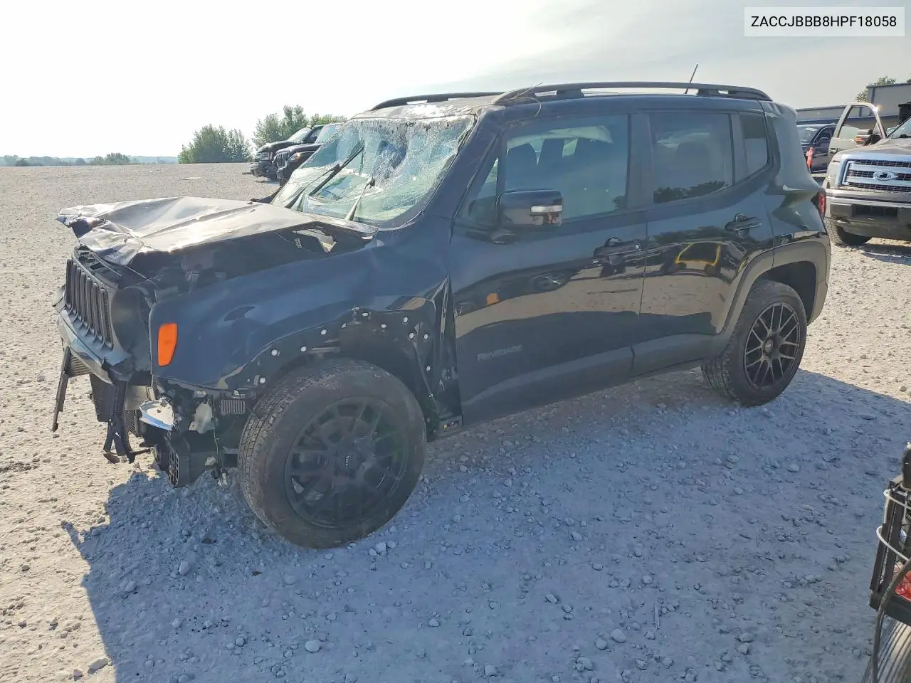 2017 Jeep Renegade Latitude VIN: ZACCJBBB8HPF18058 Lot: 74514895