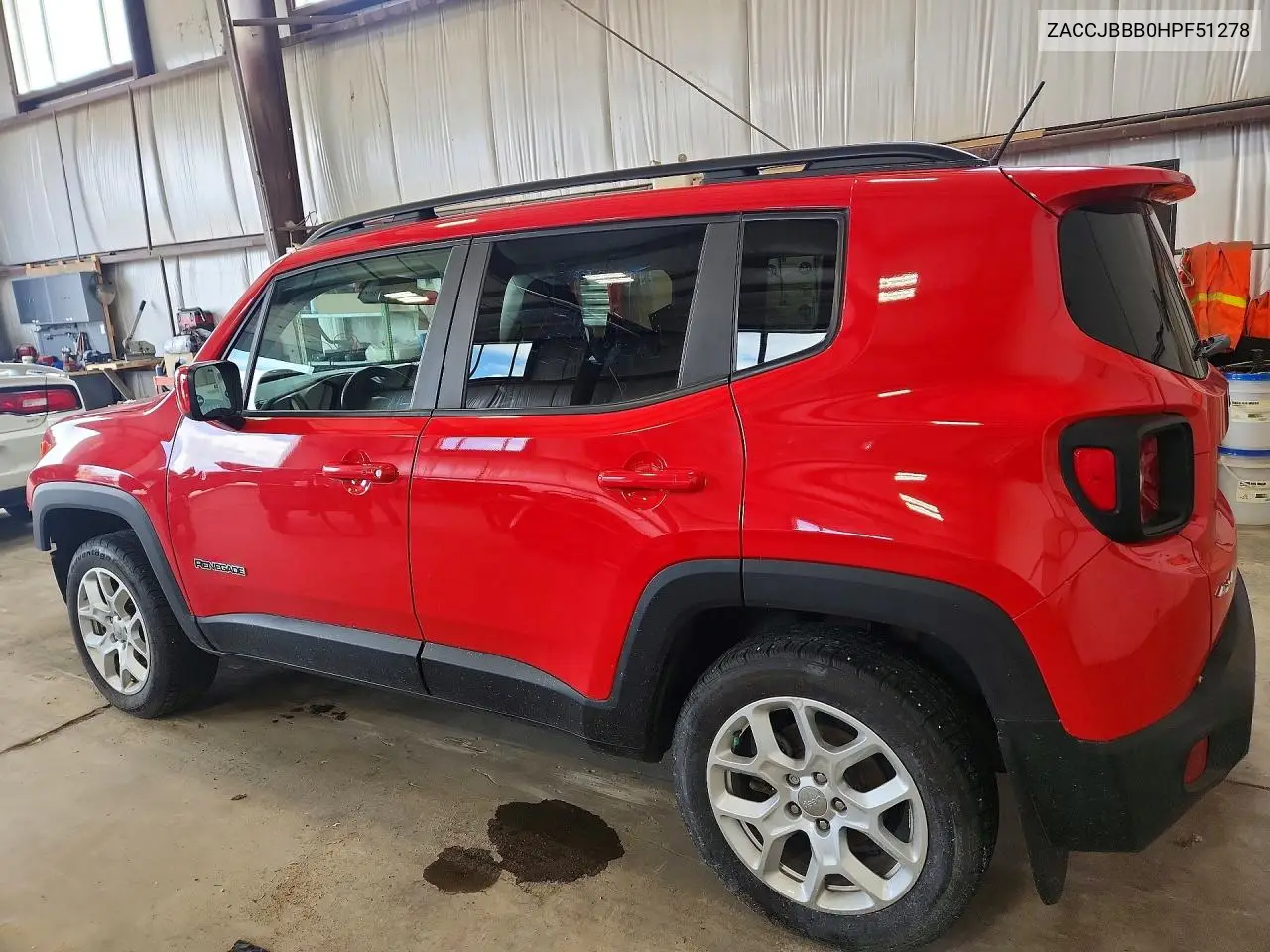 2017 Jeep Renegade Latitude VIN: ZACCJBBB0HPF51278 Lot: 85990805