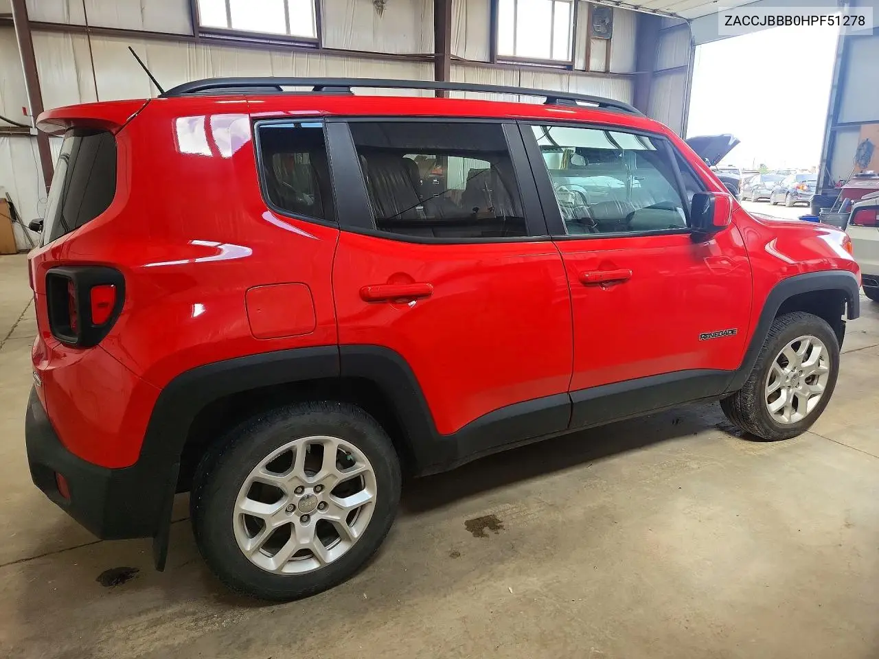 2017 Jeep Renegade Latitude VIN: ZACCJBBB0HPF51278 Lot: 85990805