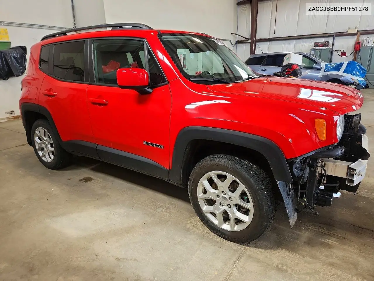 2017 Jeep Renegade Latitude VIN: ZACCJBBB0HPF51278 Lot: 85990805