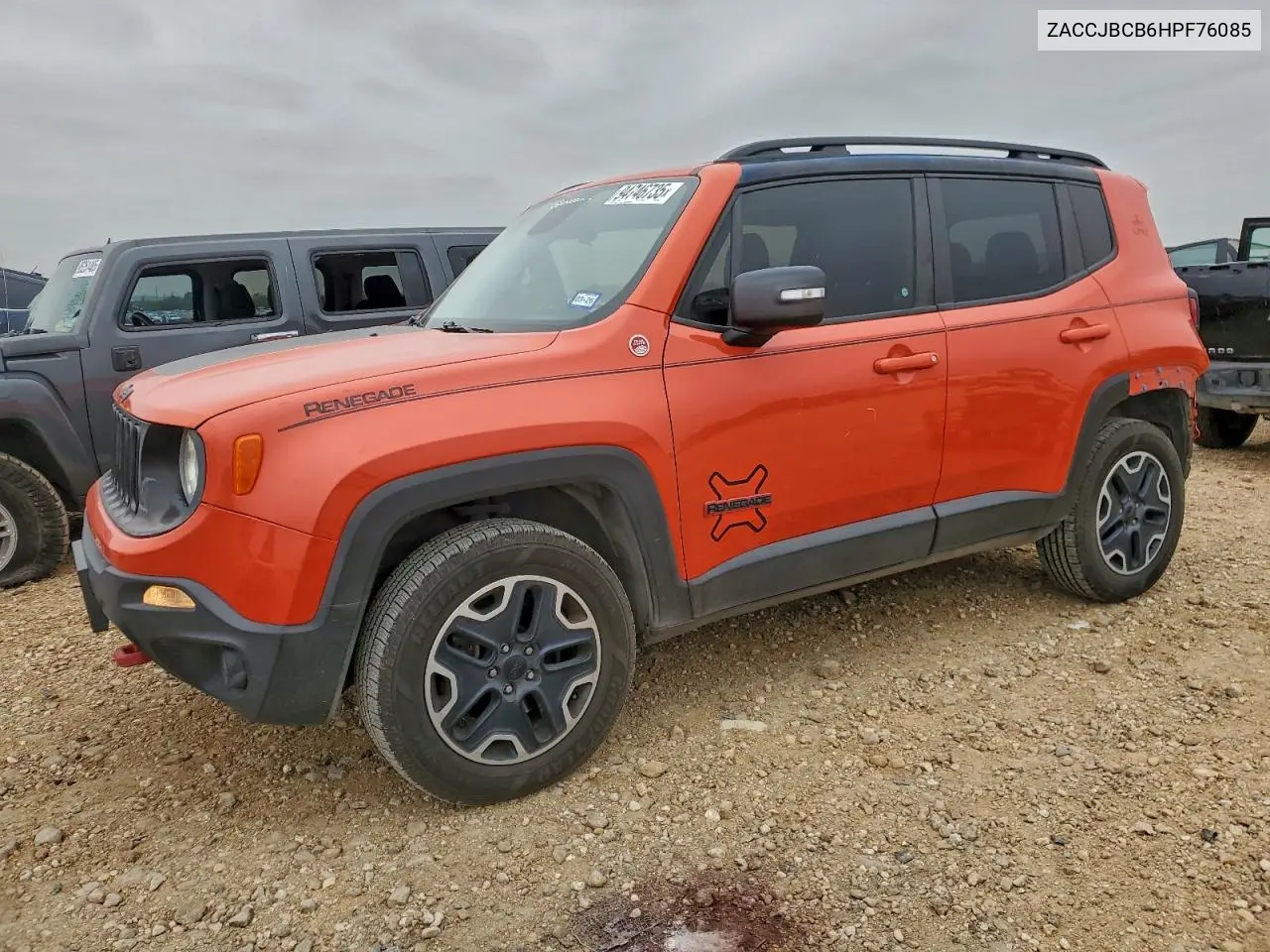 ZACCJBCB6HPF76085 2017 Jeep Renegade Trailhawk
