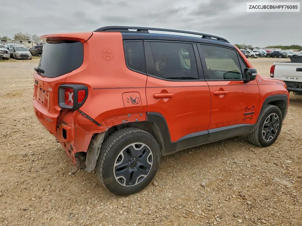 ZACCJBCB6HPF76085 2017 Jeep Renegade Trailhawk