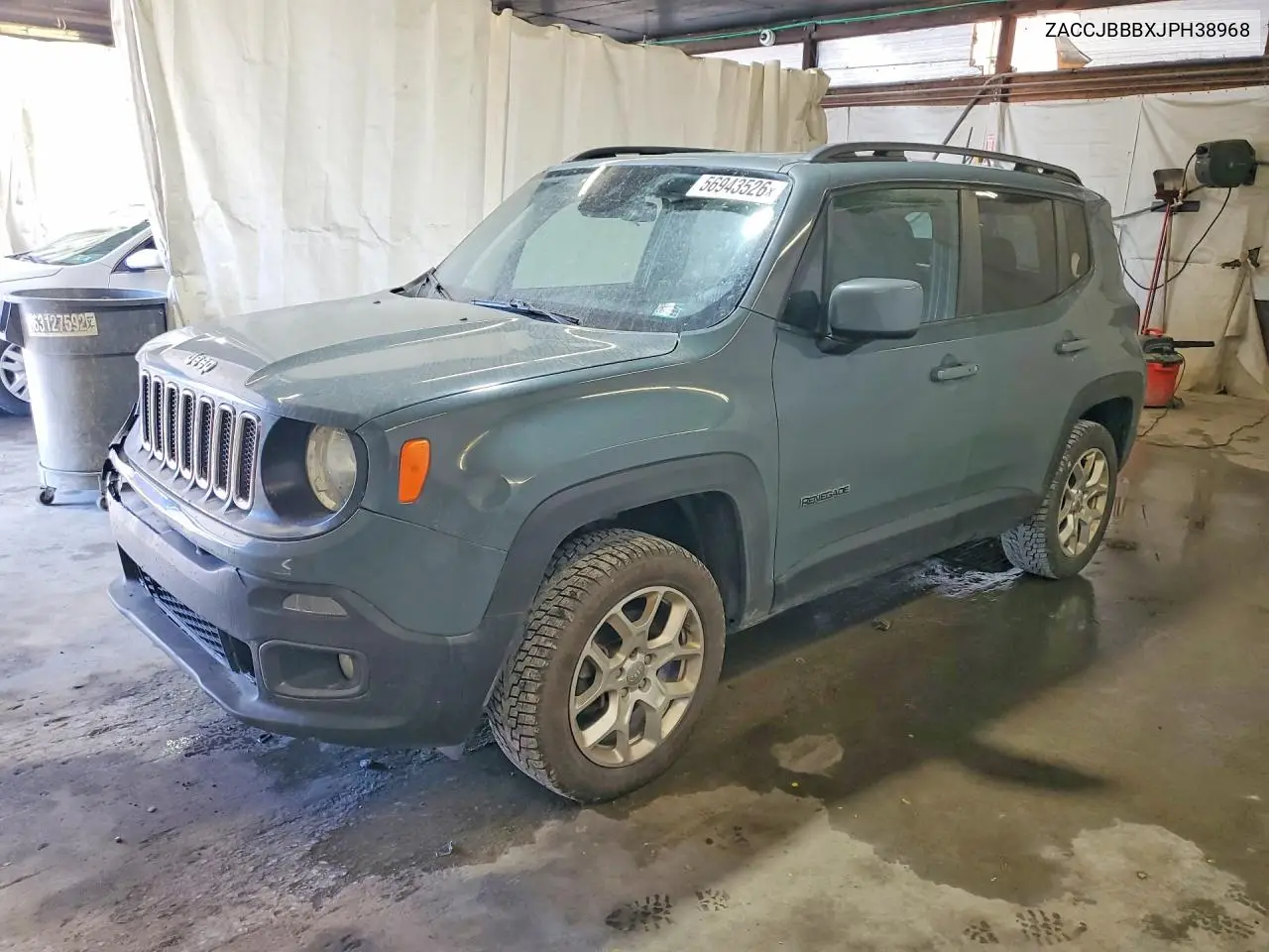2018 Jeep Renegade Latitude VIN: ZACCJBBBXJPH38968 Lot: 56943526