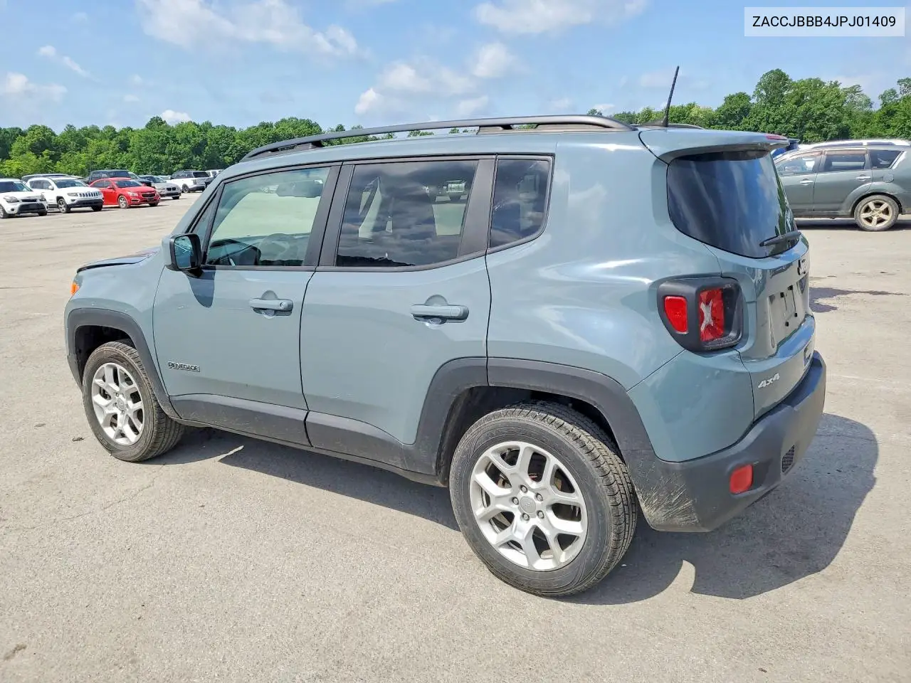 2018 Jeep Renegade Latitude VIN: ZACCJBBB4JPJ01409 Lot: 57020286