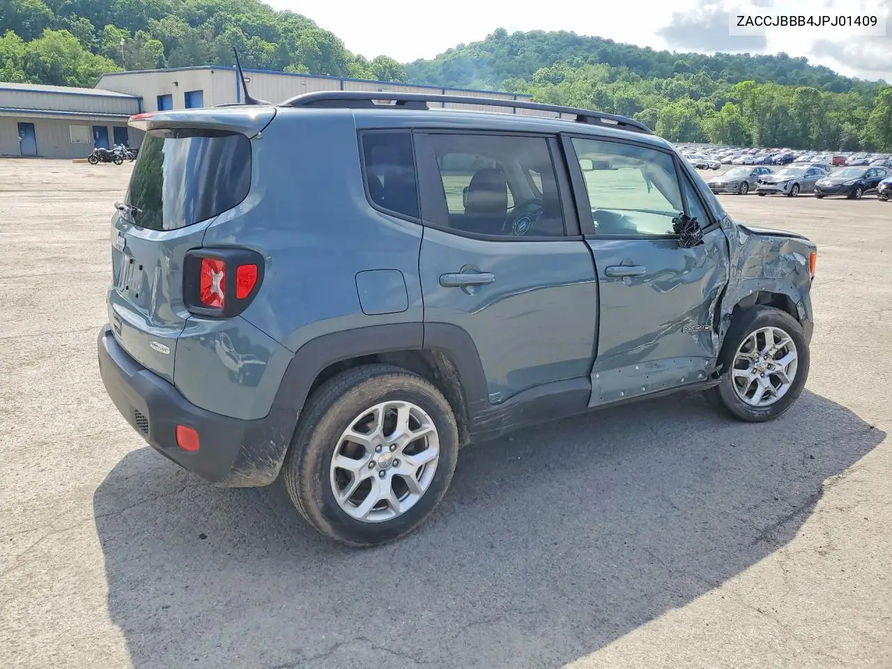 2018 Jeep Renegade Latitude VIN: ZACCJBBB4JPJ01409 Lot: 57020286