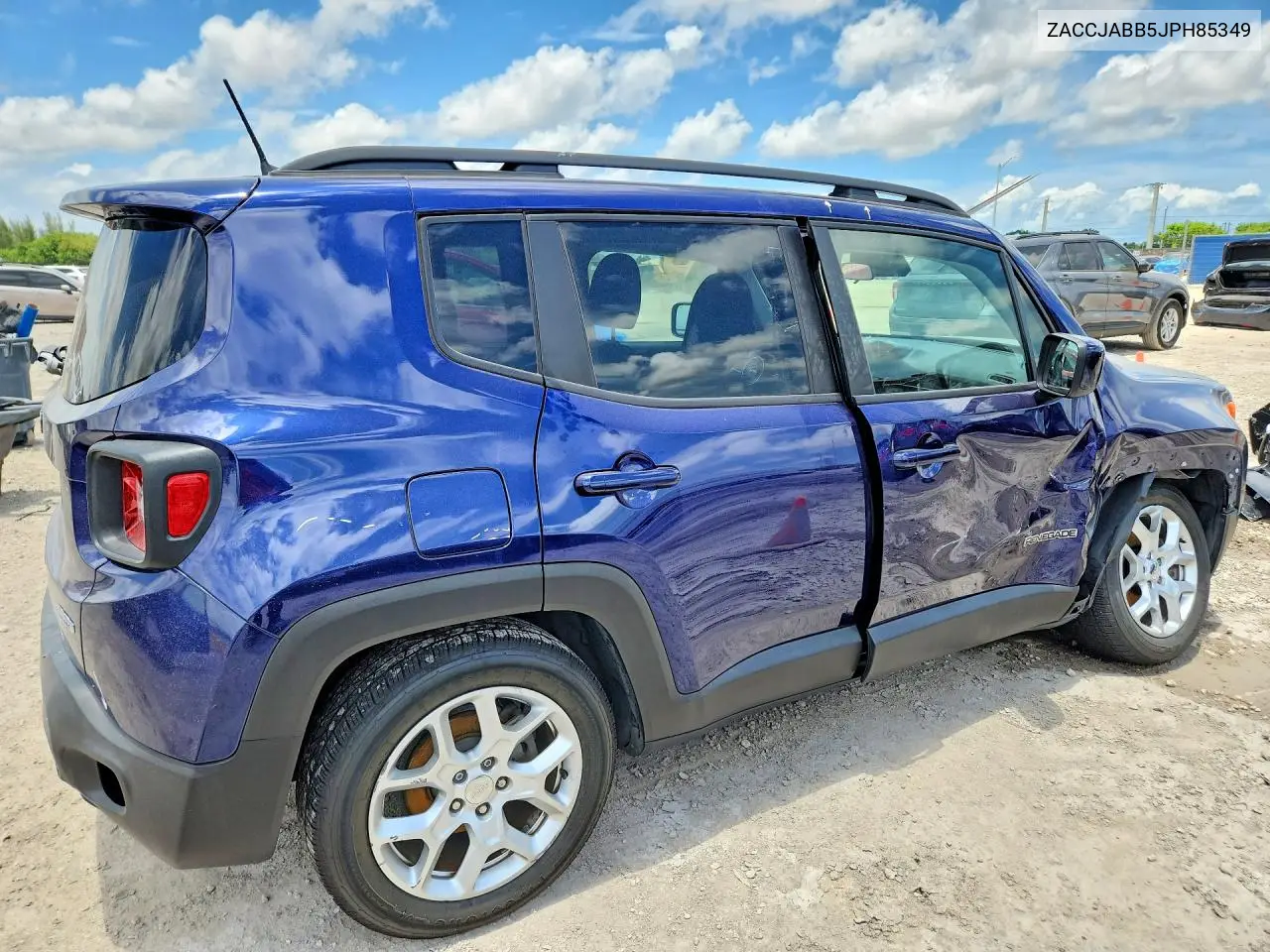 2018 Jeep Renegade Latitude VIN: ZACCJABB5JPH85349 Lot: 57146986