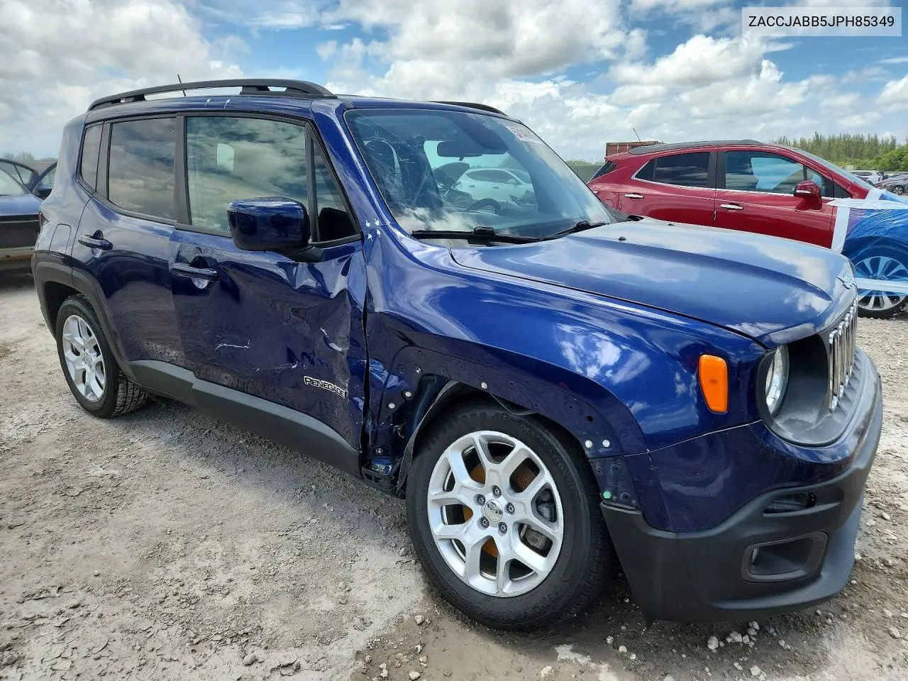 2018 Jeep Renegade Latitude VIN: ZACCJABB5JPH85349 Lot: 57146986