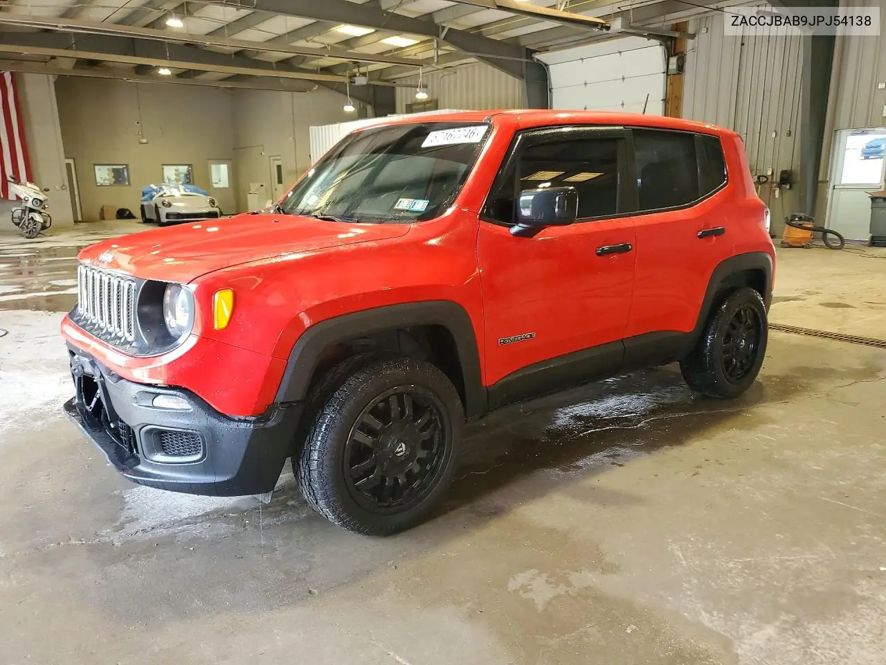 2018 Jeep Renegade Sport VIN: ZACCJBAB9JPJ54138 Lot: 57167746