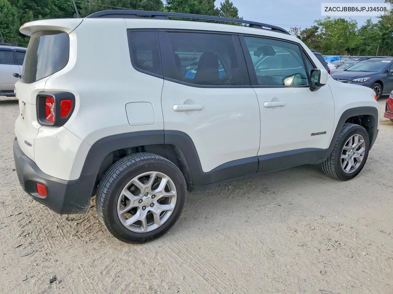 2018 Jeep Renegade Latitude VIN: ZACCJBBB6JPJ34508 Lot: 57511536