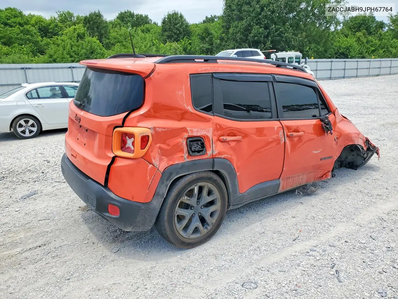 2018 Jeep Renegade Latitude VIN: ZACCJABH9JPH67764 Lot: 57606886