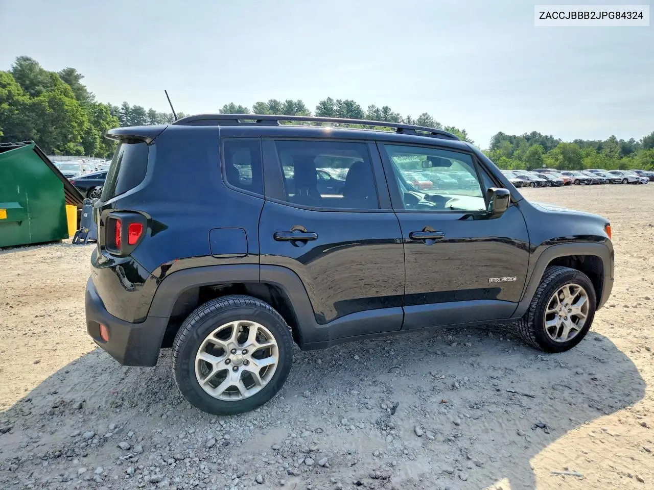 2018 Jeep Renegade VIN: ZACCJBBB2JPG84324 Lot: 58004036