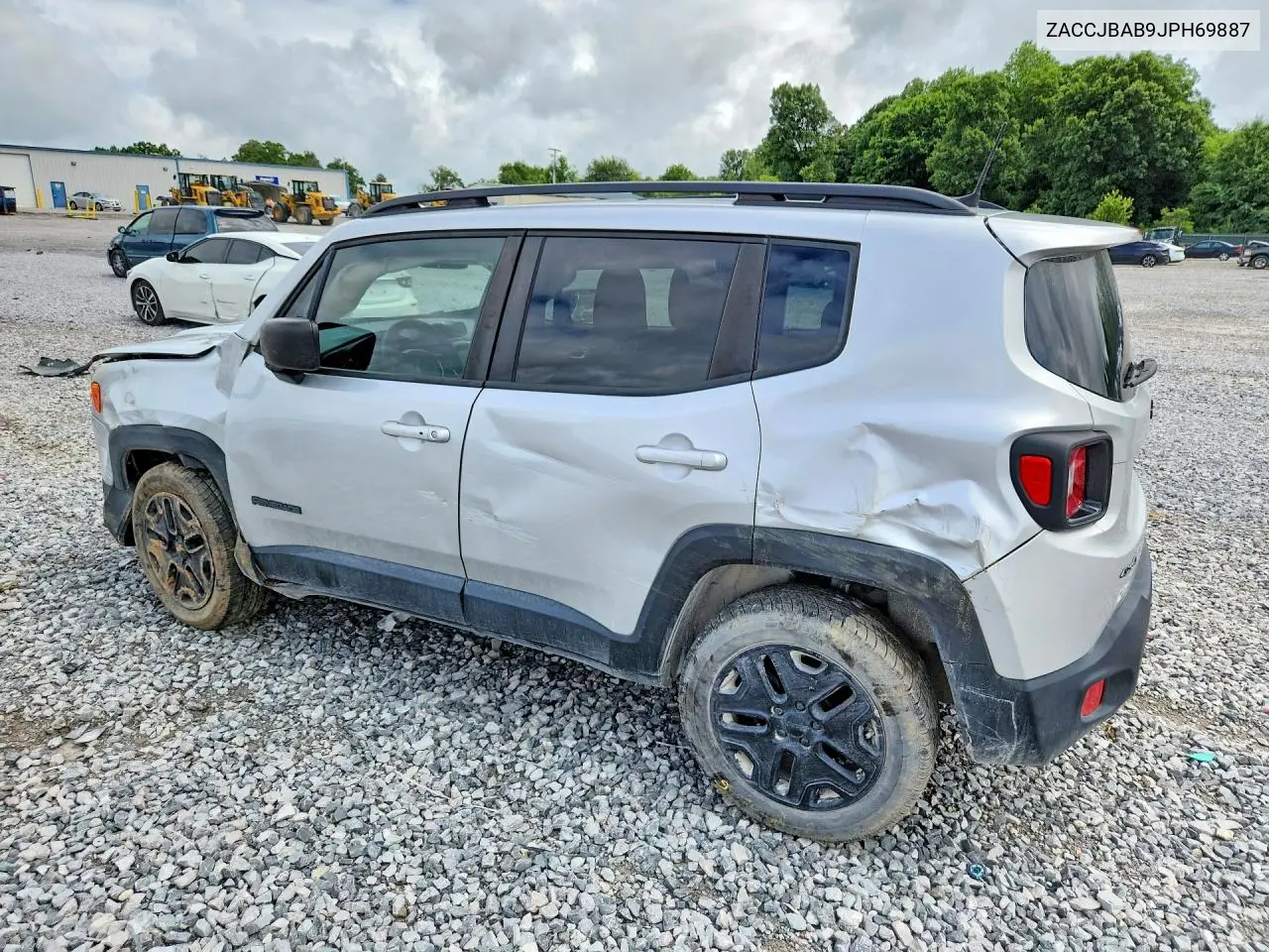2018 Jeep Renegade Sport VIN: ZACCJBAB9JPH69887 Lot: 58512366