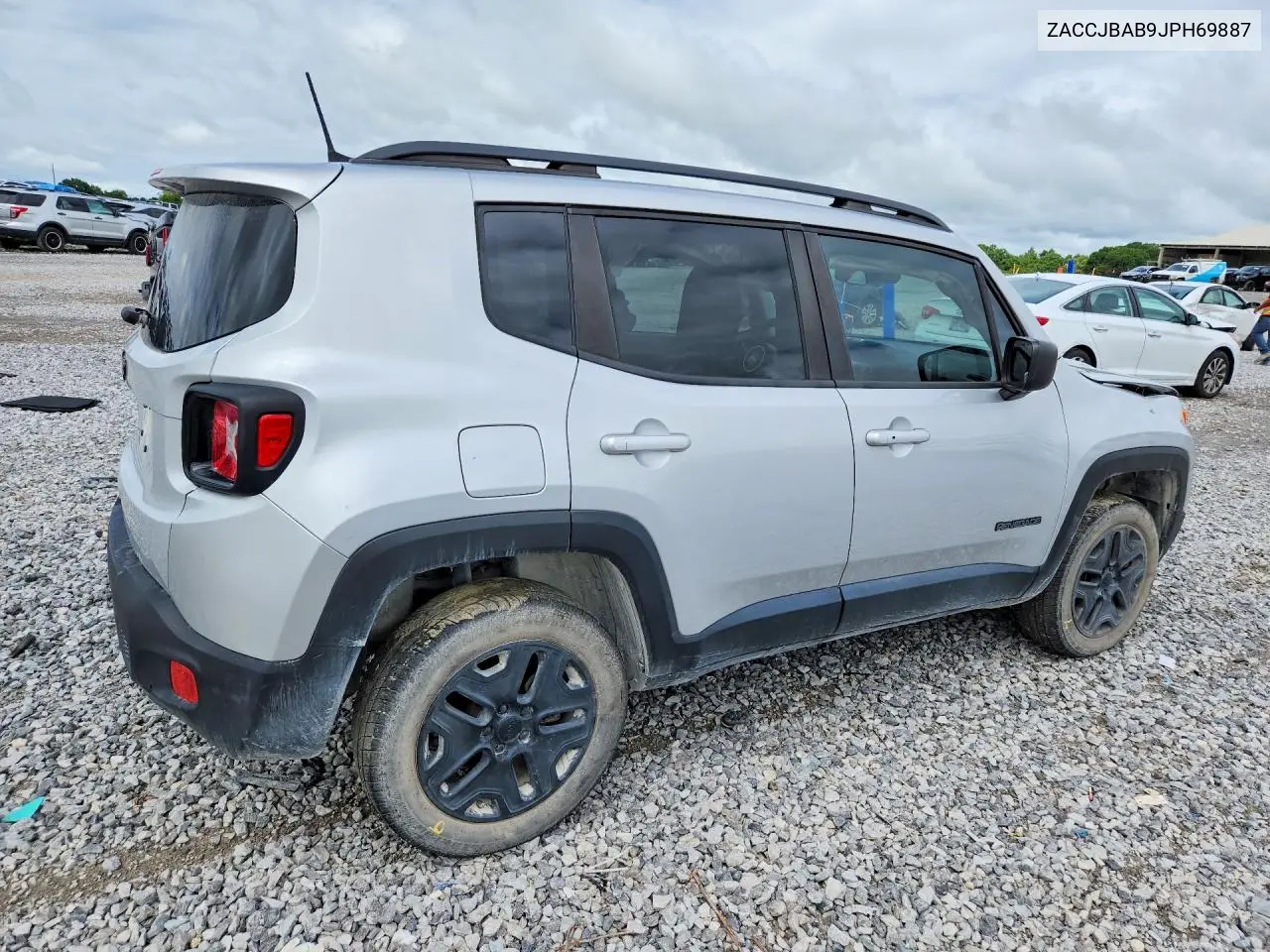 2018 Jeep Renegade Sport VIN: ZACCJBAB9JPH69887 Lot: 58512366