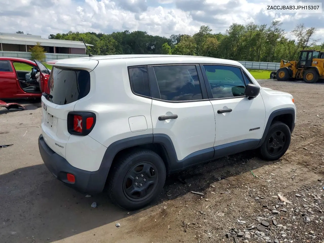 2018 Jeep Renegade Sport VIN: ZACCJBAB3JPH15307 Lot: 58945176