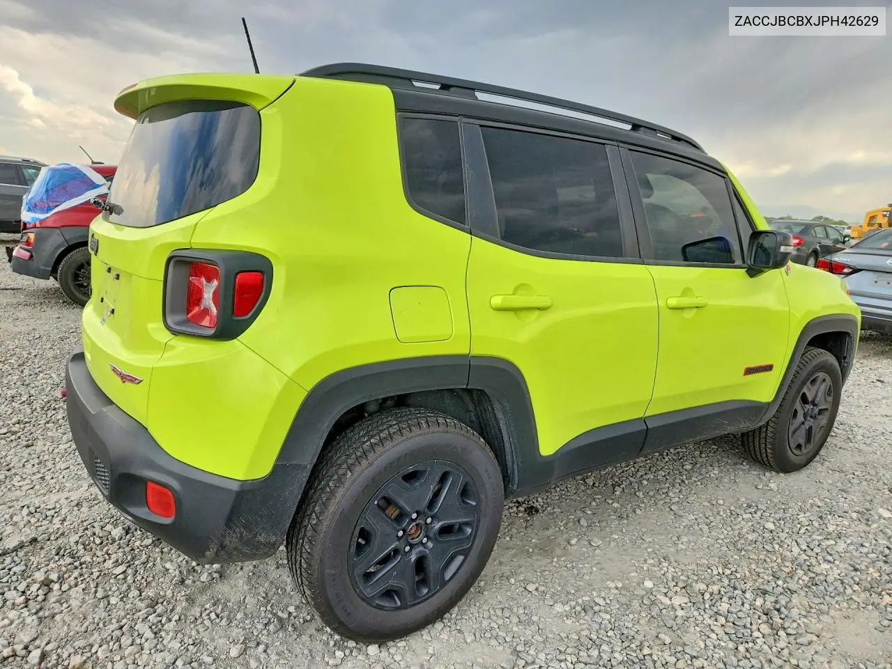 2018 Jeep Renegade Trailhawk VIN: ZACCJBCBXJPH42629 Lot: 59210066