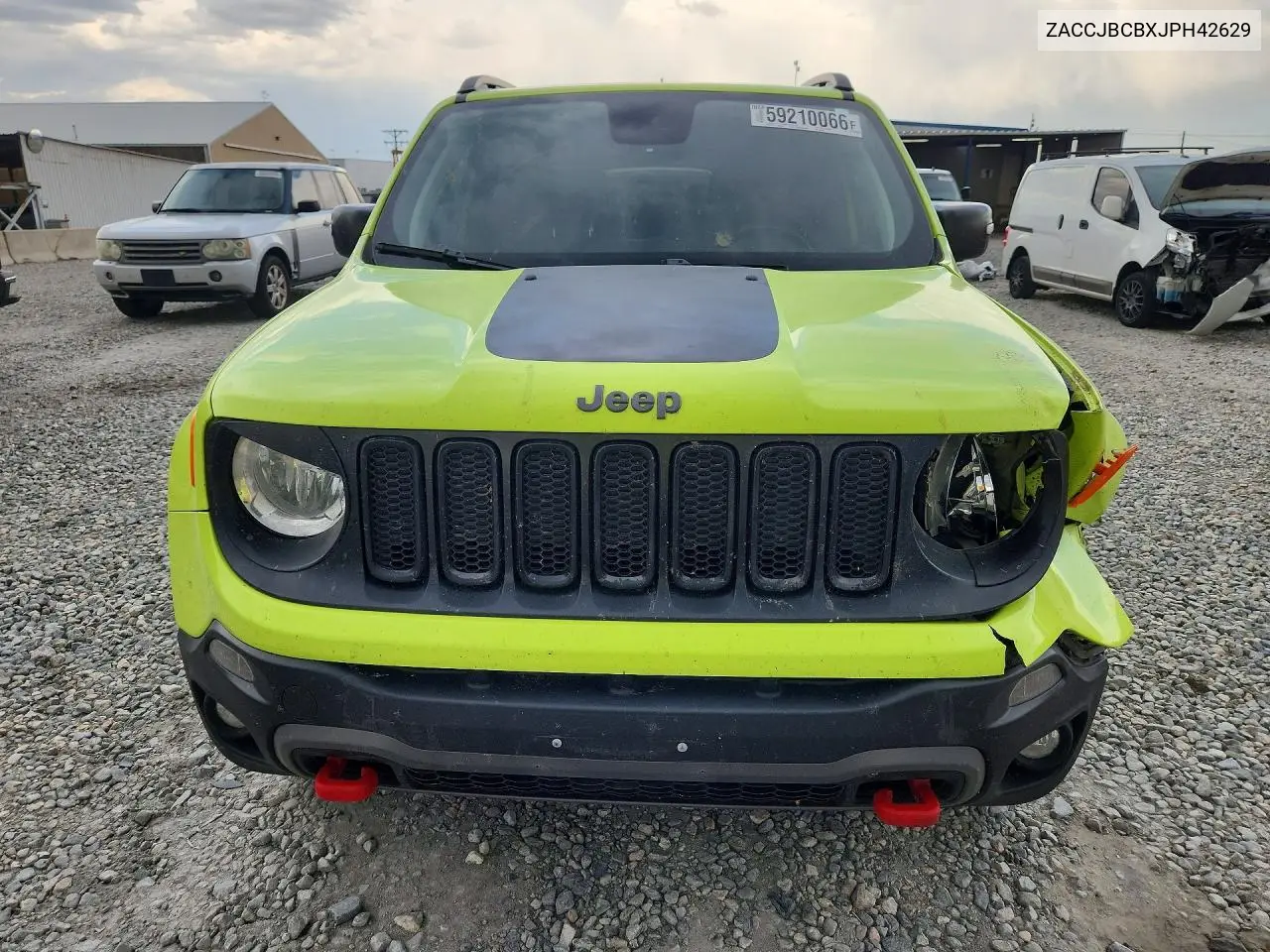 2018 Jeep Renegade Trailhawk VIN: ZACCJBCBXJPH42629 Lot: 59210066