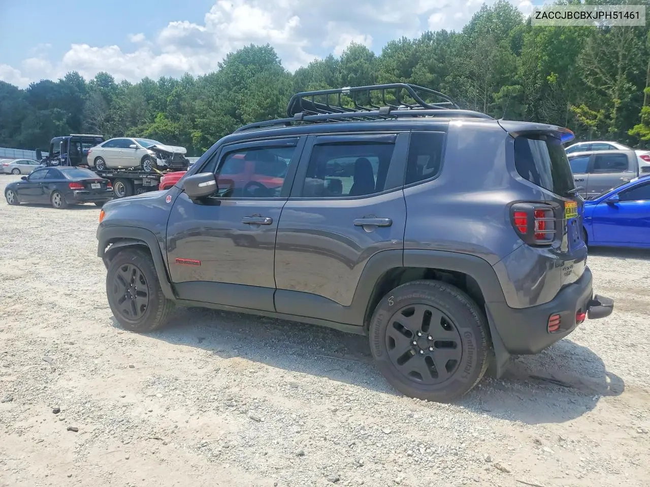 2018 Jeep Renegade Trailhawk VIN: ZACCJBCBXJPH51461 Lot: 59342886