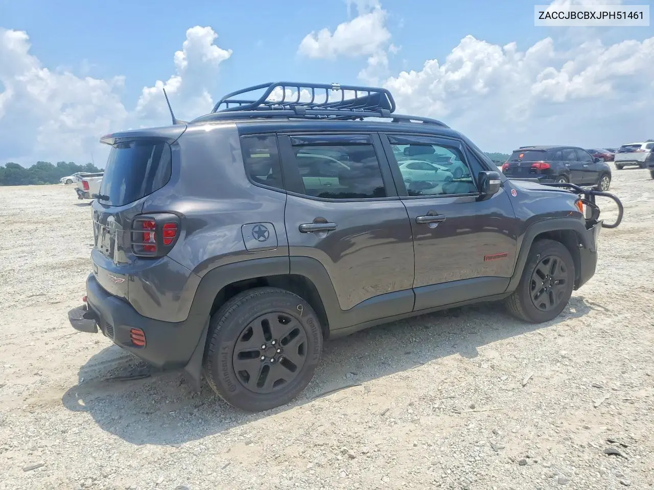 2018 Jeep Renegade Trailhawk VIN: ZACCJBCBXJPH51461 Lot: 59342886