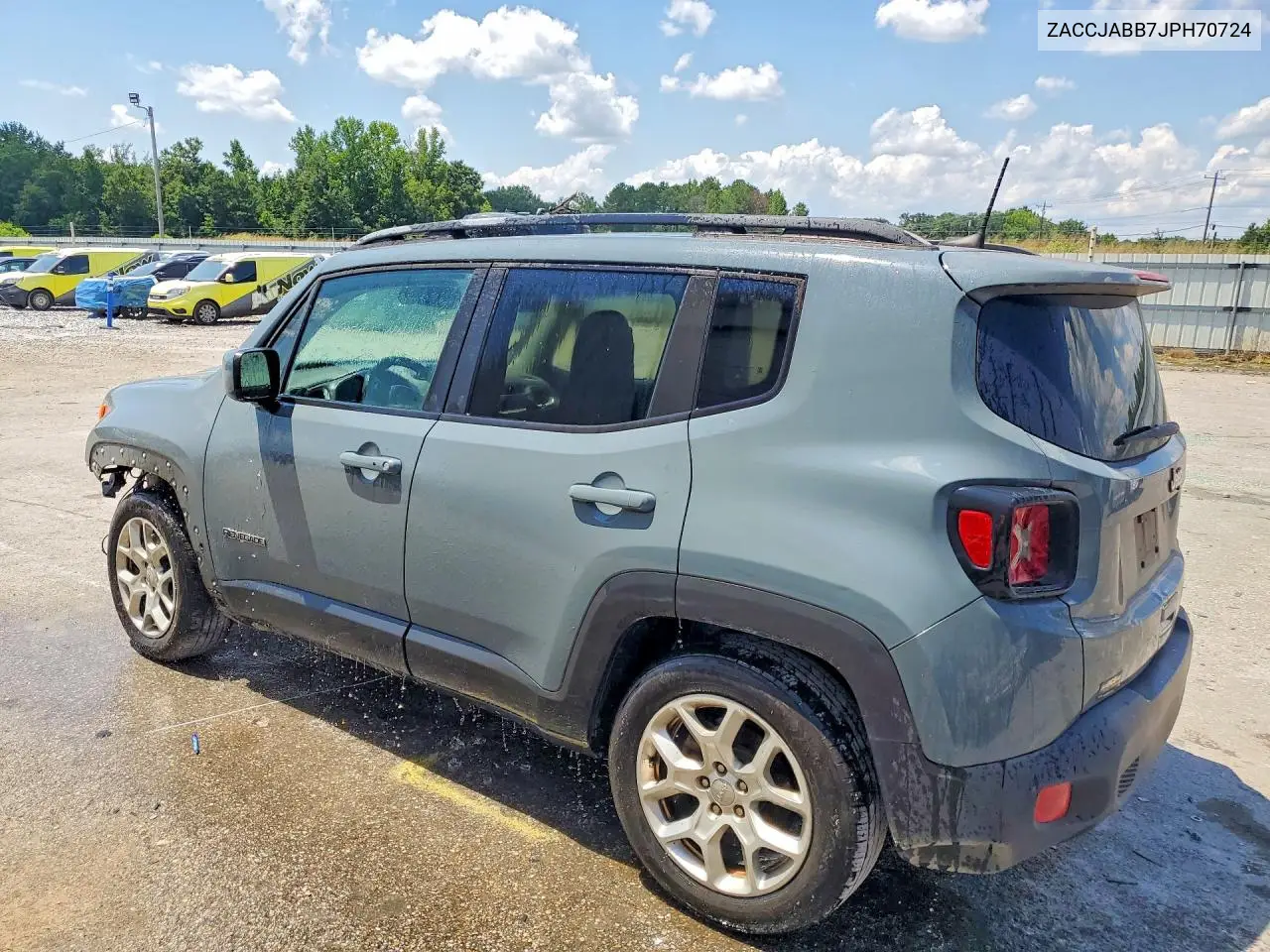 2018 Jeep Renegade Latitude VIN: ZACCJABB7JPH70724 Lot: 59625506