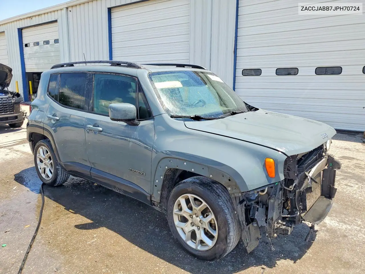 2018 Jeep Renegade Latitude VIN: ZACCJABB7JPH70724 Lot: 59625506