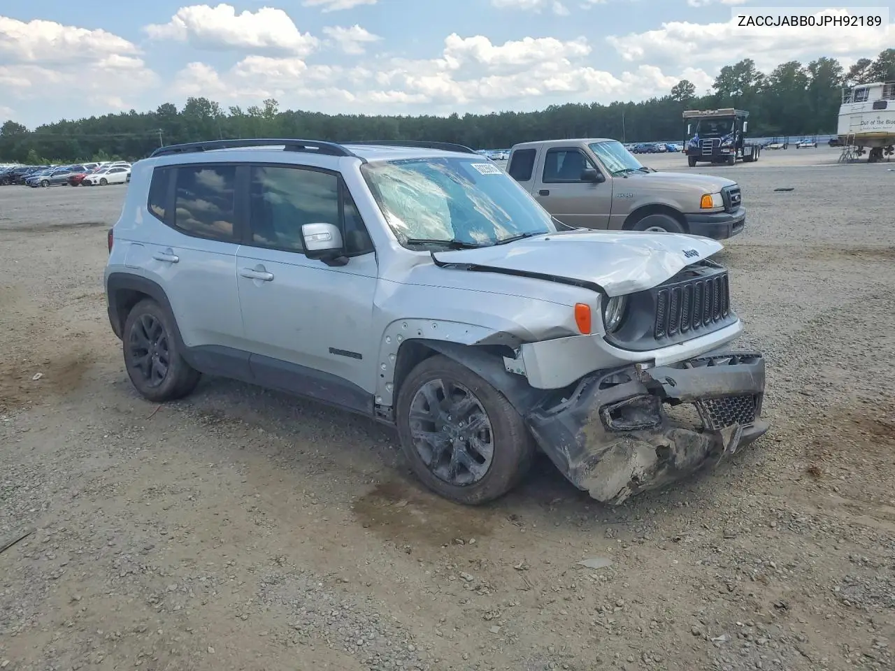 2018 Jeep Renegade Latitude VIN: ZACCJABB0JPH92189 Lot: 60226616