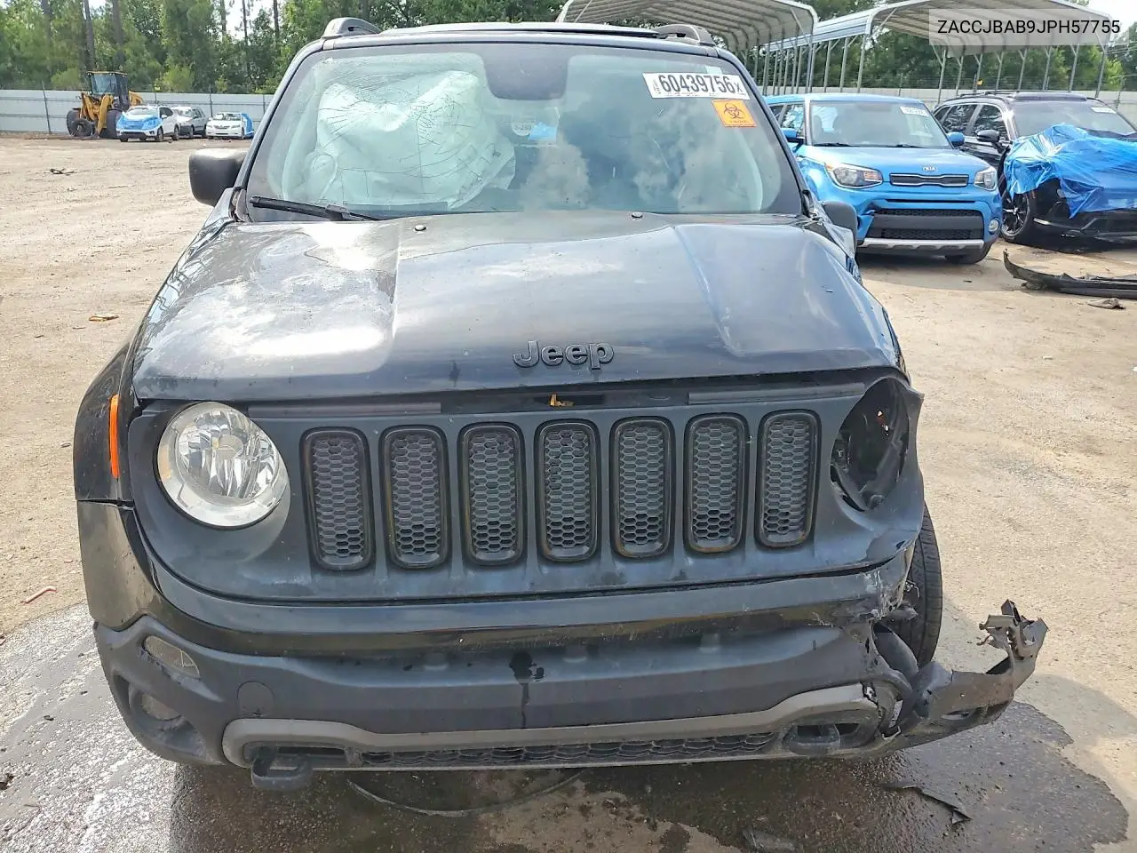 2018 Jeep Renegade Sport VIN: ZACCJBAB9JPH57755 Lot: 60439756