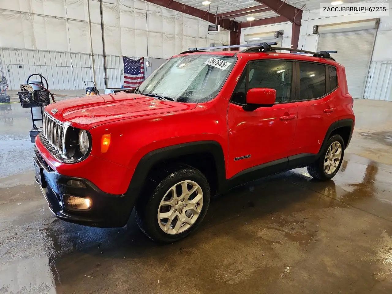 2018 Jeep Renegade Latitude VIN: ZACCJBBB8JPH67255 Lot: 60475406