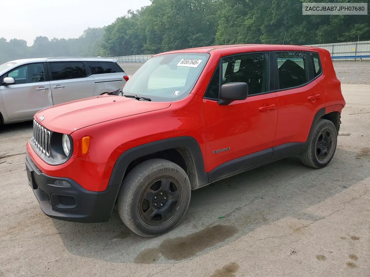 2018 Jeep Renegade Sport VIN: ZACCJBAB7JPH07680 Lot: 60567646