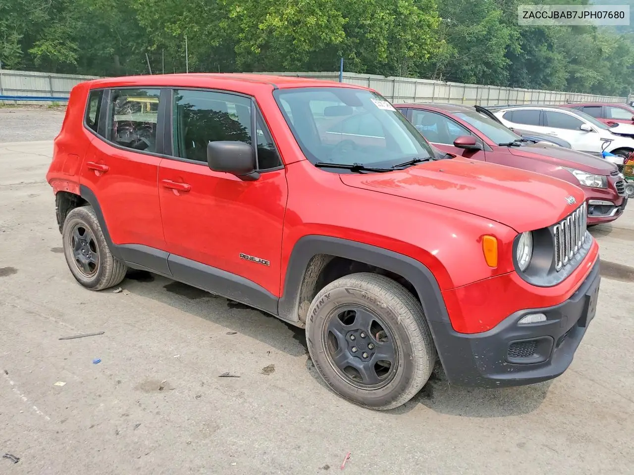 2018 Jeep Renegade Sport VIN: ZACCJBAB7JPH07680 Lot: 60567646
