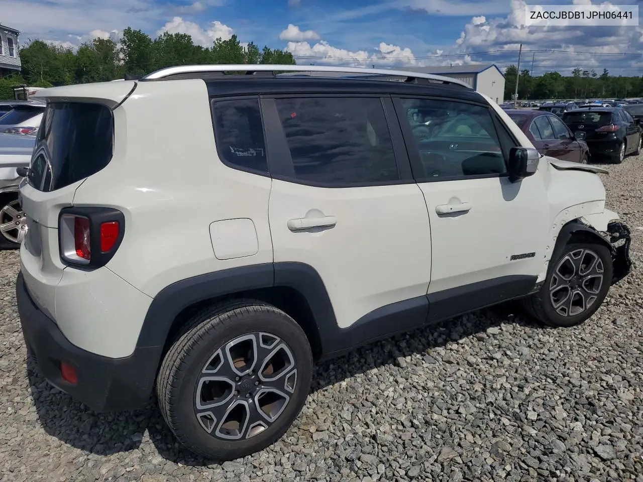 2018 Jeep Renegade Limited VIN: ZACCJBDB1JPH06441 Lot: 60574936